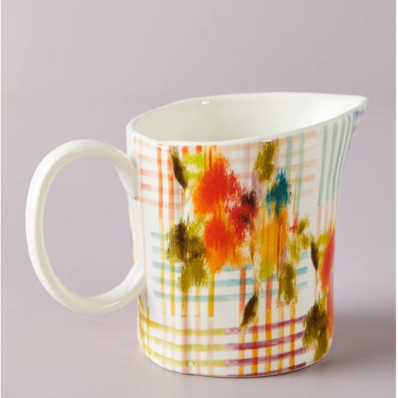 ANTHROPOLOGIE 💐HP💐NEW LEIGHTON CREAMER PITCHER - Picture 2 of 4